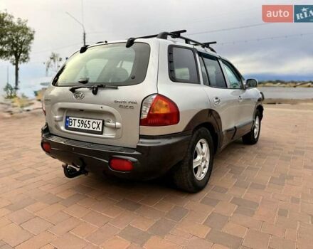 Серый Хендай Санта Фе, объемом двигателя 3.49 л и пробегом 319 тыс. км за 5300 $, фото 3 на Automoto.ua