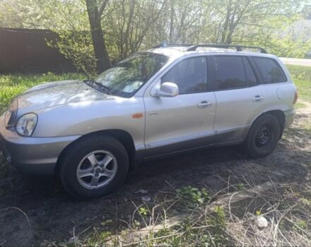 Сірий Хендай Санта Фе, об'ємом двигуна 2 л та пробігом 304 тис. км за 3452 $, фото 2 на Automoto.ua