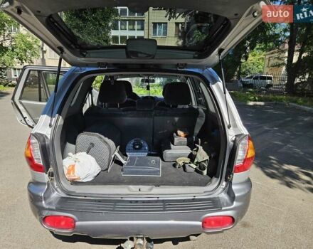 Серый Хендай Санта Фе, объемом двигателя 1.99 л и пробегом 214 тыс. км за 5300 $, фото 4 на Automoto.ua