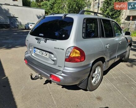 Серый Хендай Санта Фе, объемом двигателя 1.99 л и пробегом 214 тыс. км за 5300 $, фото 6 на Automoto.ua
