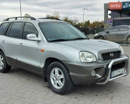 Серый Хендай Санта Фе, объемом двигателя 1.99 л и пробегом 300 тыс. км за 5650 $, фото 13 на Automoto.ua