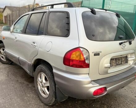 Серый Хендай Санта Фе, объемом двигателя 2 л и пробегом 200 тыс. км за 3200 $, фото 6 на Automoto.ua