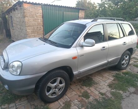 Сірий Хендай Санта Фе, об'ємом двигуна 2 л та пробігом 215 тис. км за 2860 $, фото 2 на Automoto.ua