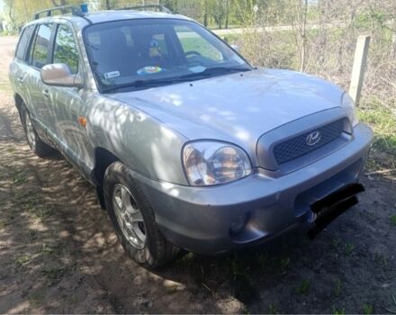 Сірий Хендай Санта Фе, об'ємом двигуна 2 л та пробігом 304 тис. км за 3452 $, фото 1 на Automoto.ua