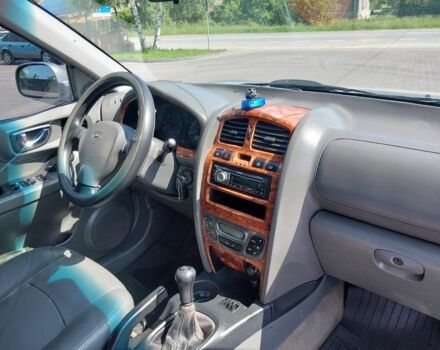 Сірий Хендай Санта Фе, об'ємом двигуна 2 л та пробігом 250 тис. км за 5950 $, фото 4 на Automoto.ua