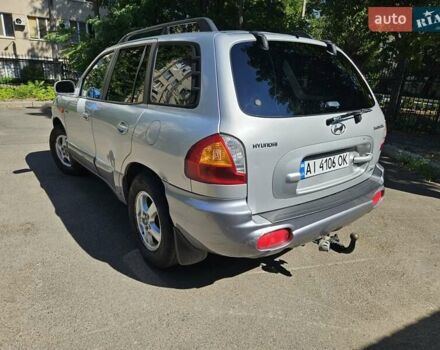 Серый Хендай Санта Фе, объемом двигателя 1.99 л и пробегом 214 тыс. км за 5300 $, фото 8 на Automoto.ua
