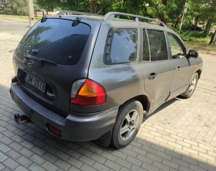 Сірий Хендай Санта Фе, об'ємом двигуна 2 л та пробігом 490 тис. км за 3400 $, фото 4 на Automoto.ua