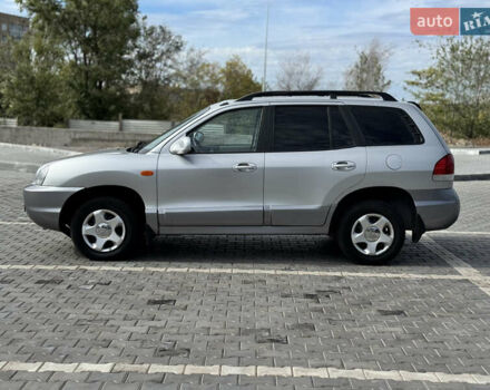 Сірий Хендай Санта Фе, об'ємом двигуна 2.4 л та пробігом 203 тис. км за 5750 $, фото 3 на Automoto.ua