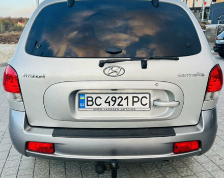 Серый Хендай Санта Фе, объемом двигателя 2.4 л и пробегом 262 тыс. км за 6900 $, фото 58 на Automoto.ua