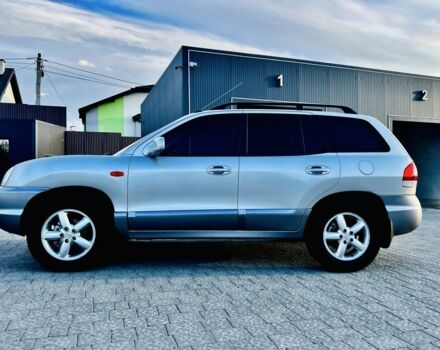 Серый Хендай Санта Фе, объемом двигателя 2.4 л и пробегом 262 тыс. км за 6900 $, фото 3 на Automoto.ua