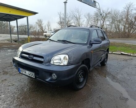Сірий Хендай Санта Фе, об'ємом двигуна 2 л та пробігом 333 тис. км за 2000 $, фото 1 на Automoto.ua