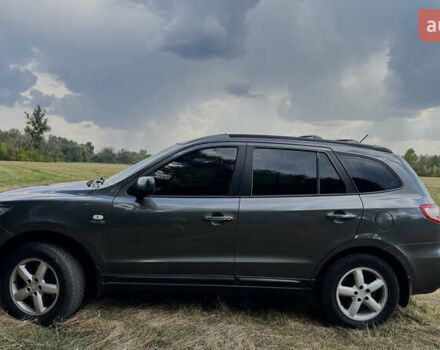 Серый Хендай Санта Фе, объемом двигателя 2.18 л и пробегом 350 тыс. км за 8799 $, фото 5 на Automoto.ua