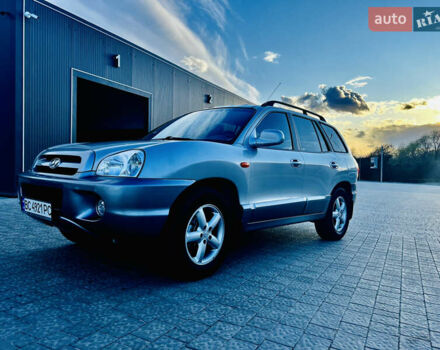Серый Хендай Санта Фе, объемом двигателя 2.4 л и пробегом 262 тыс. км за 6900 $, фото 6 на Automoto.ua