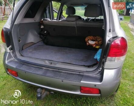 Серый Хендай Санта Фе, объемом двигателя 2.4 л и пробегом 263 тыс. км за 6350 $, фото 1 на Automoto.ua