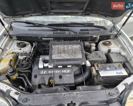 Серый Хендай Санта Фе, объемом двигателя 2 л и пробегом 388 тыс. км за 6100 $, фото 5 на Automoto.ua