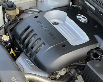 Сірий Хендай Санта Фе, об'ємом двигуна 2.4 л та пробігом 203 тис. км за 5750 $, фото 15 на Automoto.ua