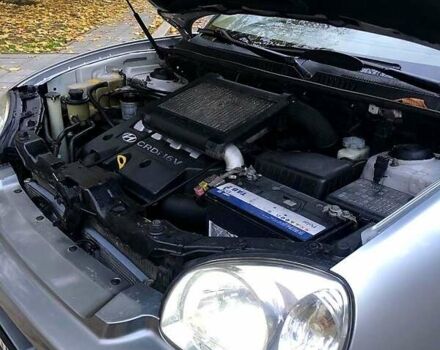 Серый Хендай Санта Фе, объемом двигателя 2 л и пробегом 278 тыс. км за 6850 $, фото 2 на Automoto.ua