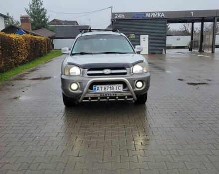 Серый Хендай Санта Фе, объемом двигателя 2 л и пробегом 300 тыс. км за 5700 $, фото 6 на Automoto.ua