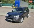 Серый Хендай Санта Фе, объемом двигателя 2 л и пробегом 253 тыс. км за 4900 $, фото 1 на Automoto.ua