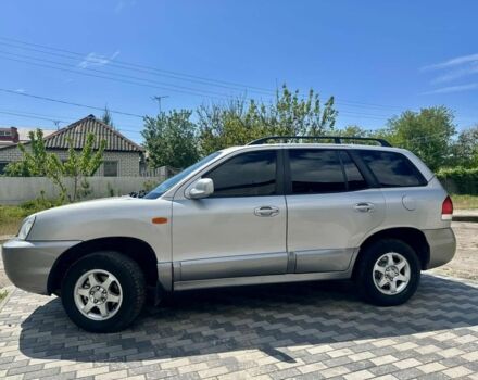 Серый Хендай Санта Фе, объемом двигателя 2 л и пробегом 123 тыс. км за 6555 $, фото 1 на Automoto.ua