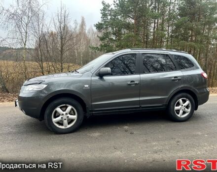 Серый Хендай Санта Фе, объемом двигателя 2.2 л и пробегом 243 тыс. км за 8800 $, фото 1 на Automoto.ua