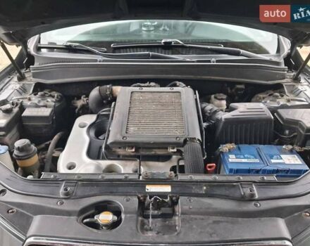 Серый Хендай Санта Фе, объемом двигателя 2.19 л и пробегом 296 тыс. км за 9700 $, фото 3 на Automoto.ua