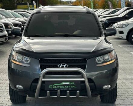 Серый Хендай Санта Фе, объемом двигателя 2.2 л и пробегом 225 тыс. км за 8990 $, фото 2 на Automoto.ua