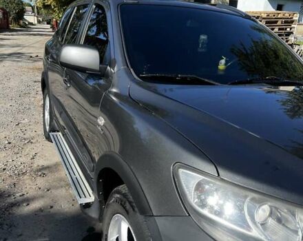 Серый Хендай Санта Фе, объемом двигателя 2.19 л и пробегом 325 тыс. км за 8250 $, фото 9 на Automoto.ua