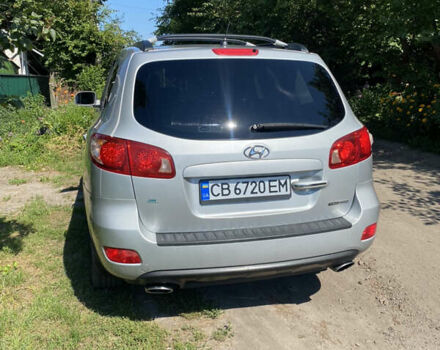 Серый Хендай Санта Фе, объемом двигателя 2.2 л и пробегом 244 тыс. км за 9500 $, фото 4 на Automoto.ua