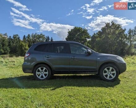 Серый Хендай Санта Фе, объемом двигателя 2.19 л и пробегом 243 тыс. км за 7999 $, фото 6 на Automoto.ua