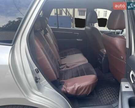 Серый Хендай Санта Фе, объемом двигателя 2.19 л и пробегом 274 тыс. км за 8800 $, фото 1 на Automoto.ua