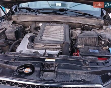 Серый Хендай Санта Фе, объемом двигателя 2.19 л и пробегом 240 тыс. км за 8400 $, фото 3 на Automoto.ua