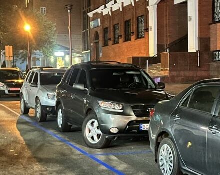 Серый Хендай Санта Фе, объемом двигателя 2.2 л и пробегом 320 тыс. км за 9800 $, фото 10 на Automoto.ua