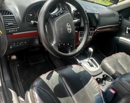 Серый Хендай Санта Фе, объемом двигателя 2.2 л и пробегом 320 тыс. км за 8200 $, фото 12 на Automoto.ua