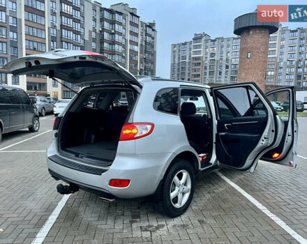 Серый Хендай Санта Фе, объемом двигателя 2.19 л и пробегом 260 тыс. км за 8950 $, фото 17 на Automoto.ua