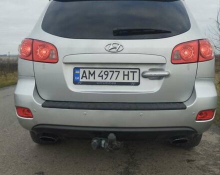 Серый Хендай Санта Фе, объемом двигателя 2.2 л и пробегом 297 тыс. км за 9299 $, фото 18 на Automoto.ua