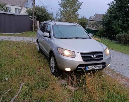 Серый Хендай Санта Фе, объемом двигателя 2.2 л и пробегом 312 тыс. км за 9000 $, фото 6 на Automoto.ua