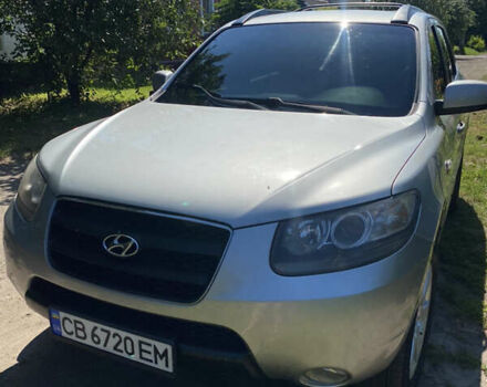 Серый Хендай Санта Фе, объемом двигателя 2.2 л и пробегом 244 тыс. км за 9500 $, фото 6 на Automoto.ua