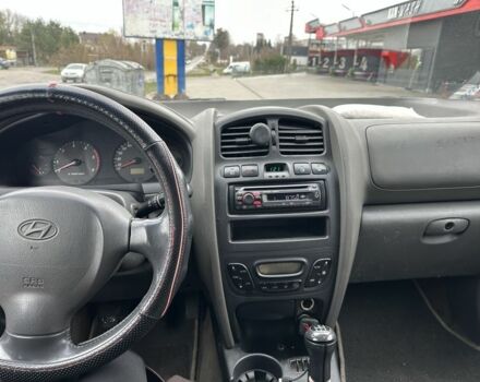 Сірий Хендай Санта Фе, об'ємом двигуна 2 л та пробігом 235 тис. км за 4000 $, фото 9 на Automoto.ua