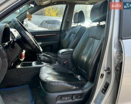 Серый Хендай Санта Фе, объемом двигателя 2.19 л и пробегом 344 тыс. км за 8990 $, фото 8 на Automoto.ua