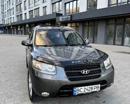 Серый Хендай Санта Фе, объемом двигателя 2.2 л и пробегом 360 тыс. км за 9300 $, фото 1 на Automoto.ua