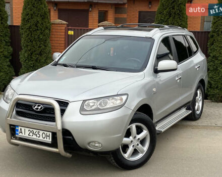 Сірий Хендай Санта Фе, об'ємом двигуна 2.19 л та пробігом 189 тис. км за 7950 $, фото 1 на Automoto.ua
