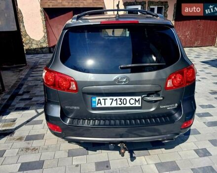 Серый Хендай Санта Фе, объемом двигателя 2.2 л и пробегом 223 тыс. км за 8850 $, фото 6 на Automoto.ua