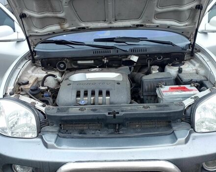 Серый Хендай Санта Фе, объемом двигателя 2 л и пробегом 200 тыс. км за 7650 $, фото 11 на Automoto.ua