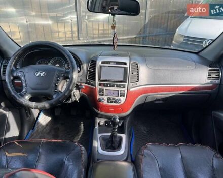 Серый Хендай Санта Фе, объемом двигателя 2.19 л и пробегом 344 тыс. км за 8990 $, фото 13 на Automoto.ua