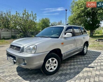 Серый Хендай Санта Фе, объемом двигателя 2 л и пробегом 123 тыс. км за 6555 $, фото 7 на Automoto.ua