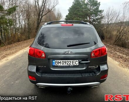 Серый Хендай Санта Фе, объемом двигателя 2.2 л и пробегом 243 тыс. км за 8800 $, фото 3 на Automoto.ua