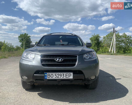 Серый Хендай Санта Фе, объемом двигателя 2.2 л и пробегом 250 тыс. км за 9700 $, фото 2 на Automoto.ua