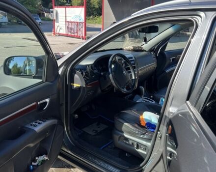 Сірий Хендай Санта Фе, об'ємом двигуна 2.2 л та пробігом 225 тис. км за 6532 $, фото 5 на Automoto.ua