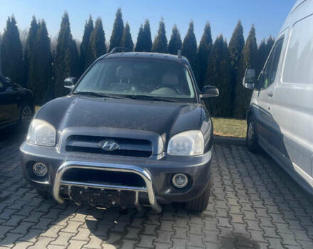 Сірий Хендай Санта Фе, об'ємом двигуна 2.4 л та пробігом 200 тис. км за 3999 $, фото 10 на Automoto.ua